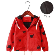 Load image into Gallery viewer, Cat printed children's  Jacket