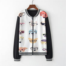 Load image into Gallery viewer, Dog printed women Jacket