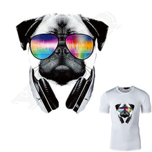 Load image into Gallery viewer, Dj Dog Patch Iron T-Shirt