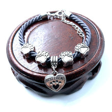 Load image into Gallery viewer, Dogs pow color rope chin  bracelet